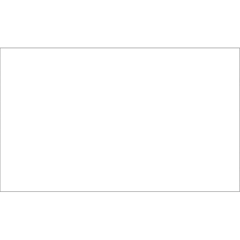 Tape Logic 3" x 9" Rectangle Inventory Label, White, 250/Roll image 1