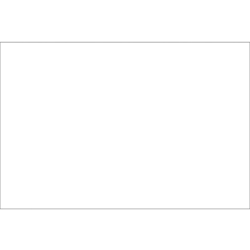 Tape Logic 4" x 3" Rectangle Inventory Label, White, 500/Roll image 1