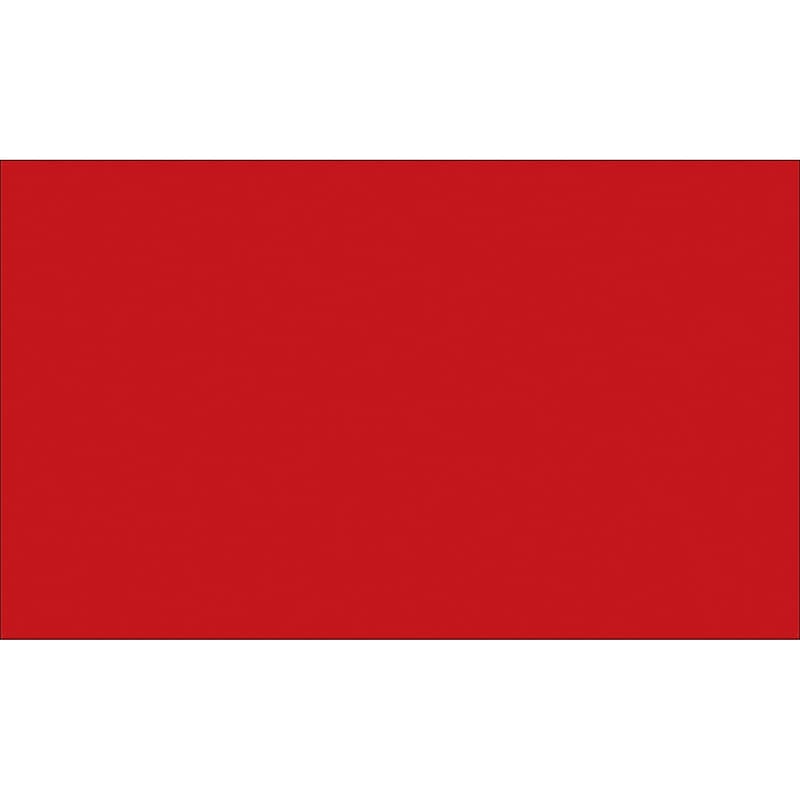 Tape Logic 6" x 4" Rectangle Inventory Label, Red, 500/Roll image 1