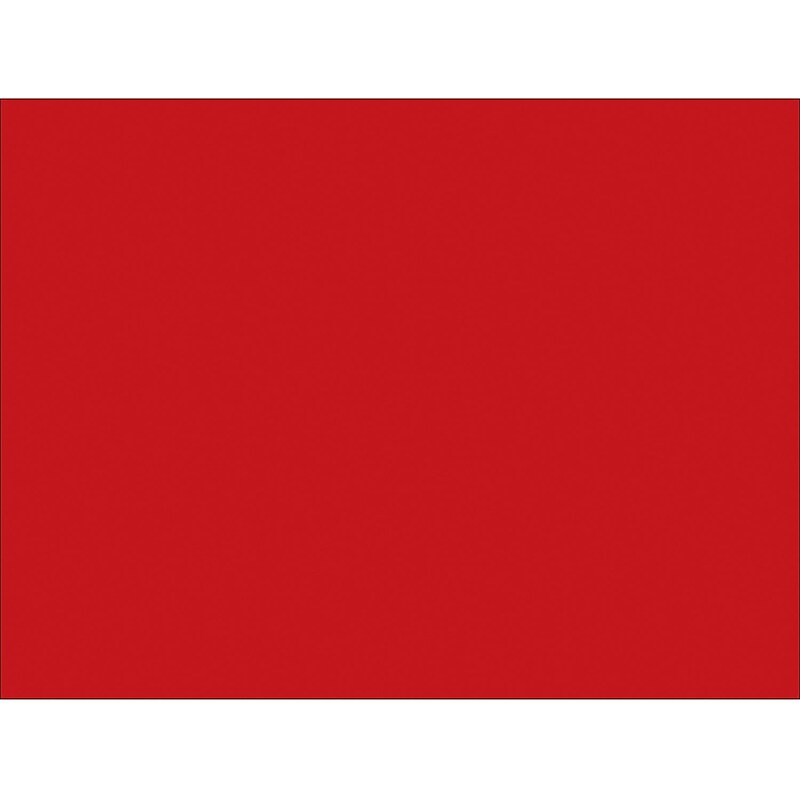 Tape Logic 4" x 3" Rectangle Inventory Label, Red, 500/Roll image 1