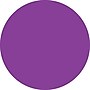 Tape Logic 1 1/2" Circle Inventory Label, Purple, 500/Roll~#|#~s0709257_sc7