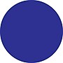 Tape Logic 3" Circle Inventory Label, Dark Blue, 500/Roll~#|#~s0709279_sc7