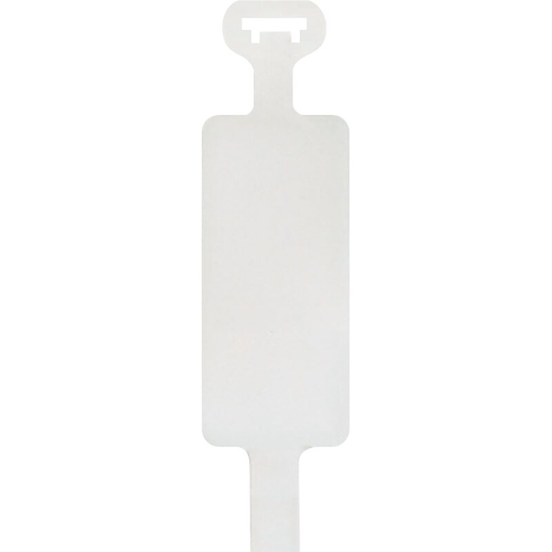 BOX Partners  50 lbs. Identification Cable Tie, 7"(L),  Natural, 1000/Case image 1