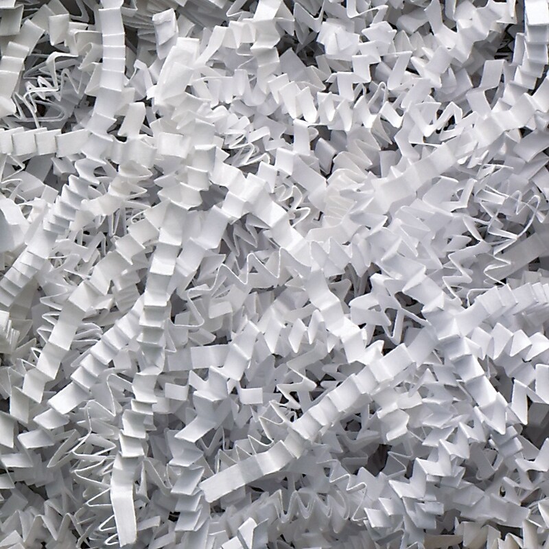 BOX Crinkle Paper, White (CP10B) image 1