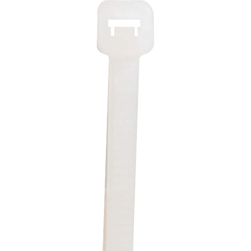 BOX Partners  18 lbs. Cable Tie, 8"(L),  Natural, 1000/Case image 1