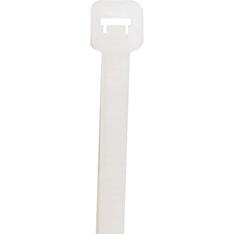 BOX Partners  50 lbs. Cable Tie, 8"(L),  Natural, 1000/Case image 1
