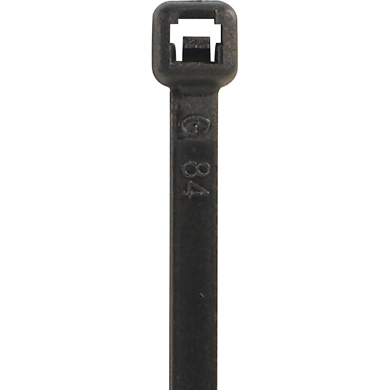 BOX Partners  40 lbs. UV Cable Tie, 9"(L),  Black, 500/Case image 1