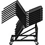 Flash Furniture HERCULES™ Polypropylene Stackable Melody Band/Music Chair, Black, 24/Pack (24HFMUSIC)~#|#~s0710842_sc7