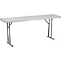 Flash Furniture Folding Table, 70.8"D x 18"W, Granite White (6RB1872)~#|#~s0711101_sc7