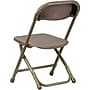 Flash Furniture Kids Plastic Armless Folding Chair, Brown, 40/Pack (40YKIDBN)~#|#~s0711571_sc7
