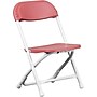 Flash Furniture Kids Plastic Armless Folding Chair, Burgundy, 40/Pack (40YKIDBY)~#|#~s0711573_sc7