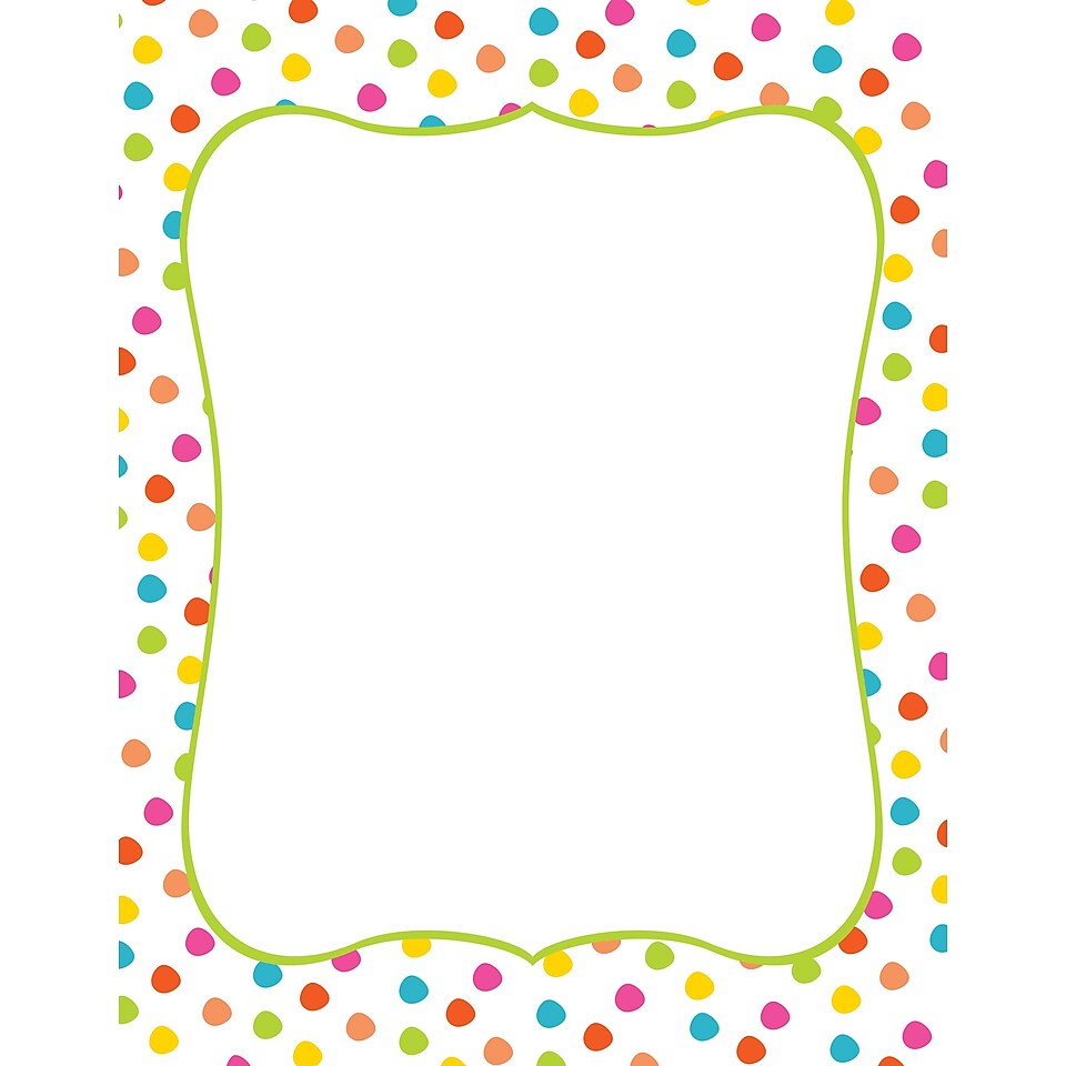 Great Papers Circus Dots Letterhead, 80/Pack  Make More Happen at