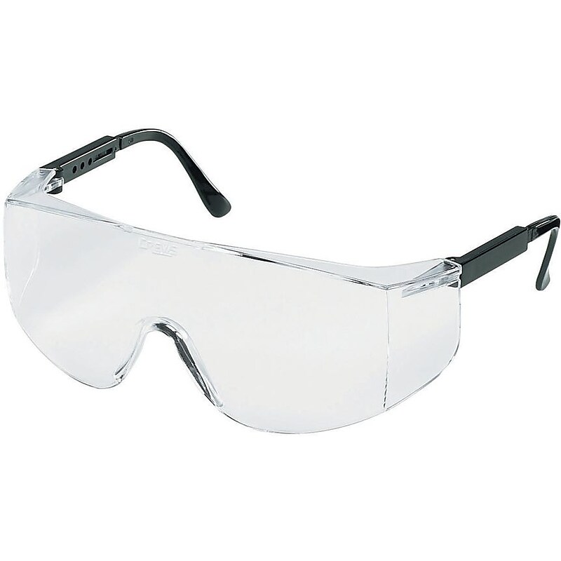 MCR Safety® Tacoma® TC110XL Protective Eyewear, Clear/Black (TC110XL) image 1