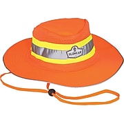 Ergodyne GloWear® 8935 Class Headwear, Hi-Vis Ranger Hat, Large/XL, Orange