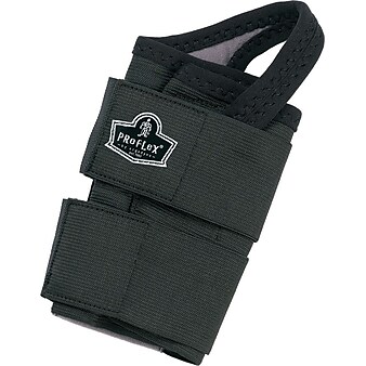 Ergodyne ProFlex® 4010 Double Strap Left Wrist Support, X-Large, Black