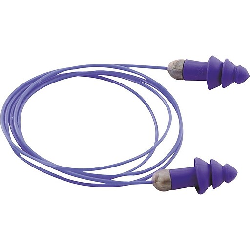 Moldex® Rockets® Corded NRR 27 db Ear Plug, Blue at Staples