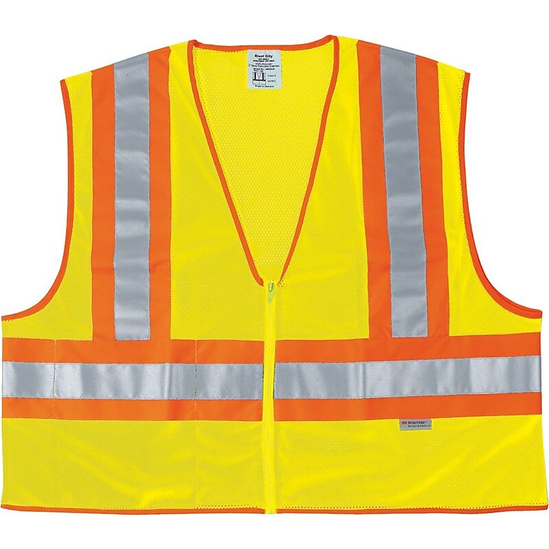 River City Luminator WCCL2L Class II Safety Vest; XL image 1