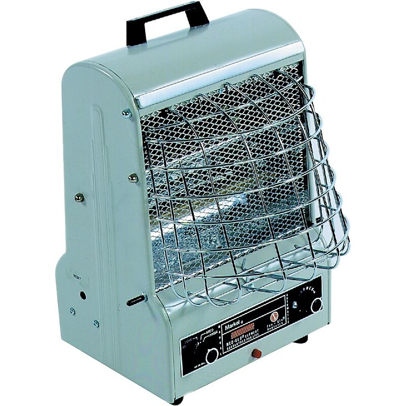 TPI Corporation 198 TMC Radiant/Fan Forced Portable Heater, 5120 Btu, Blue (198TMC) image 1