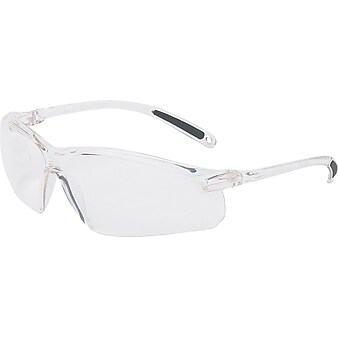 North® A700 Series Safety Glasses, Clear, Antifog Lens