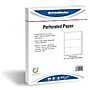 Printworks Professional 8.5" x 11" 20 lbs. Perforated at 4 1/2" Punched Paper, White, 2500/Case (04145P)~#|#~s0714496_sc7