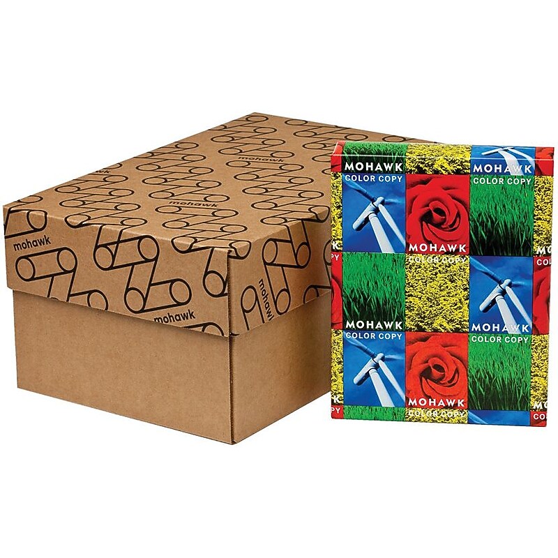 Mohawk Color Copy 8.5" x 11" Smooth Imaging Paper, 28 lbs., 95 Brightness, White, 500 Sheets/Ream (54-301) image 1