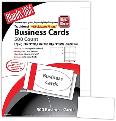 staples 500 business cards
