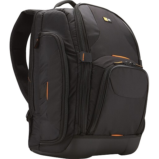 Case Logic SLRC-206 DSLR Camera/Laptop Backpack, Black at Staples