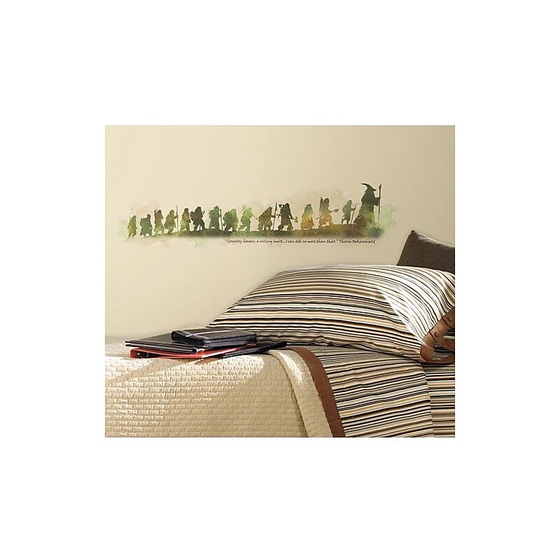 RoomMates® The Hobbit Quote Peel and Stick Wall Decal image 1