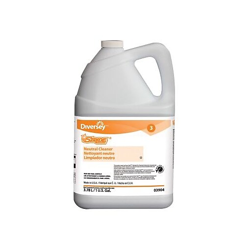 Diversey® Stride® Citrus Neutral Floor Cleaner, 1 Gallon Staples