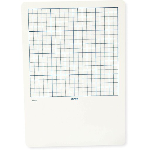 Flipside® Graph Dry Erase Graph Board, 16" x 11" at Staples