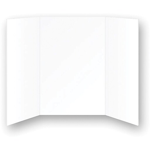Flipside Foam Project Board, 36" x 48", White, Pack of 10 (FLP3004810