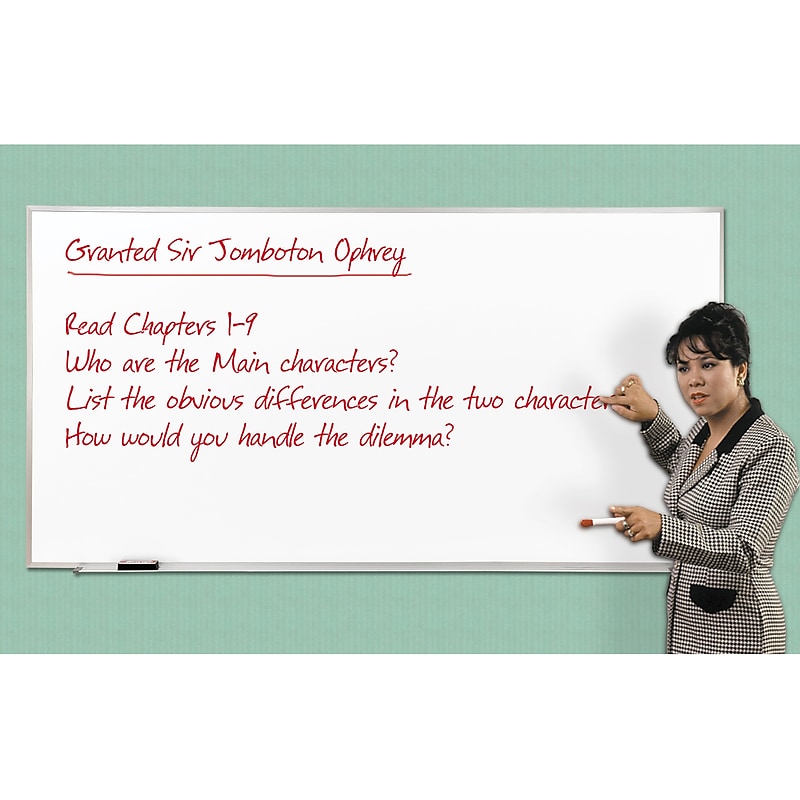 Aluminum Frame Markerboard, 2' x 3' image 1