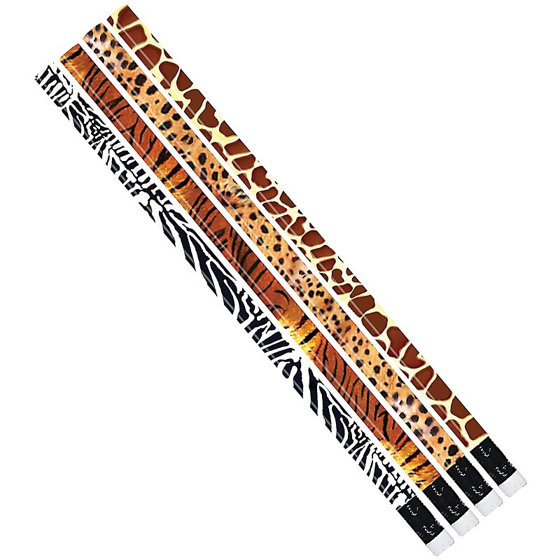 Musgrave Pencil Company Jungle Fever Wooden Pencil, 0.5mm, #2 Hard Lead, 144/Box (MUS1023G) image 1