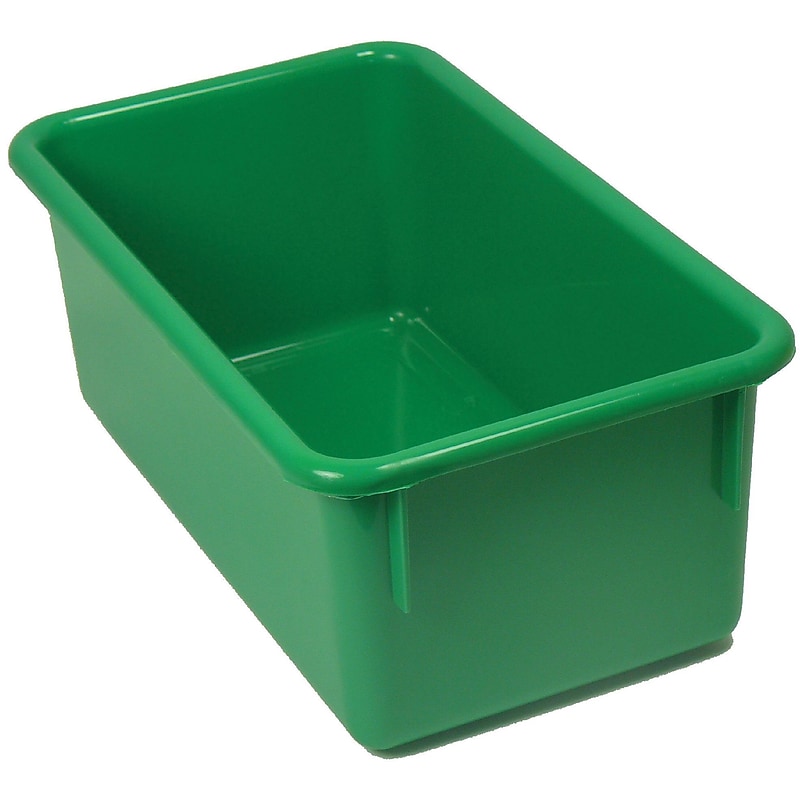 Romanoff Products Stowaway® No Lid Container, Green, 4 EA/BD image 1