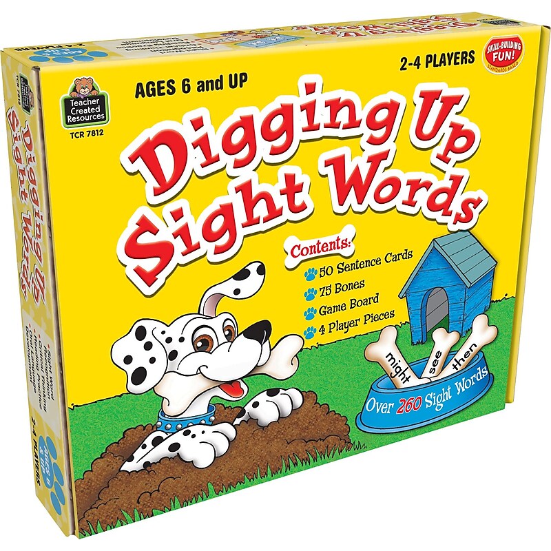 Teacher Created Resources Digging Up Sight Words Board Game (TCR7812) image 1