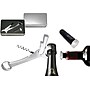Natico Polished Silver Metal Wrench Bottle Opener and Stopper Set~#|#~s0726447_sc7