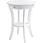 Winsome Sasha 20"Dia Wooden Round Accent Table, White (10727)~#|#~s0730462_sc7