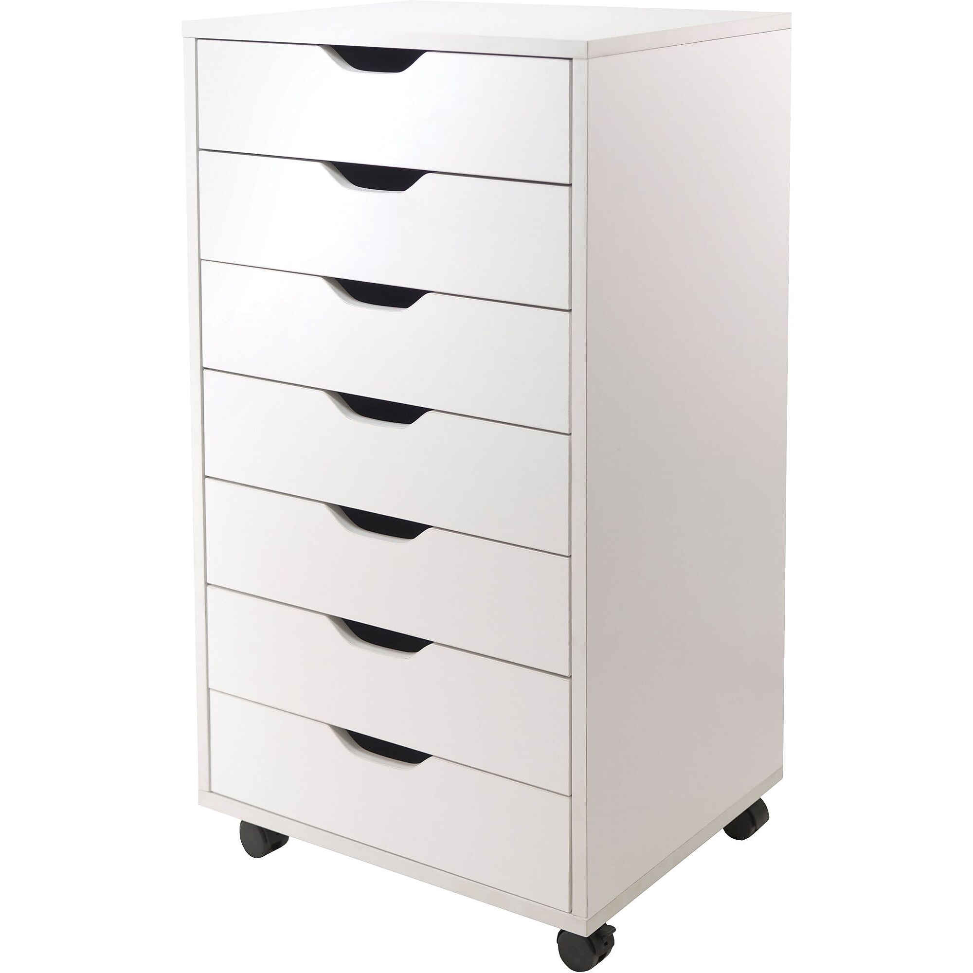 Winsome Halifax 7-Drawer Composite Wood Storage Cabinet, White (10792) Sansujyuku sansujyuku.com
