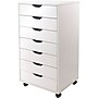 Winsome Halifax 7-Drawer Composite Wood Storage Cabinet, White (10792)~#|#~s0730464_sc7