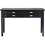 Winsome Timber 29.1" x 47.6" x 15.7" Solid Beech Wood Hall/Console Table, Black~#|#~s0730503_sc7