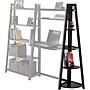 Winsome Solid/Composite Wood 5-Tier A-Frame Corner Shelf, Black~#|#~s0730512_sc7