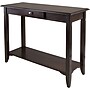 Winsome Nolan 40"W x 15.98"D Wooden Console Table, Cappuccino (40640)~#|#~s0730626_sc7