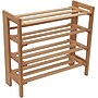 Winsome Beech Wood 4-Tier Stackable Shoe Rack, Natural (81228)~#|#~s0730647_sc7