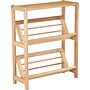 Winsome Juliet Beech Wood 2-Tier Bookshelf With Slanted Shelf, Natural (82430)~#|#~s0730662_sc7