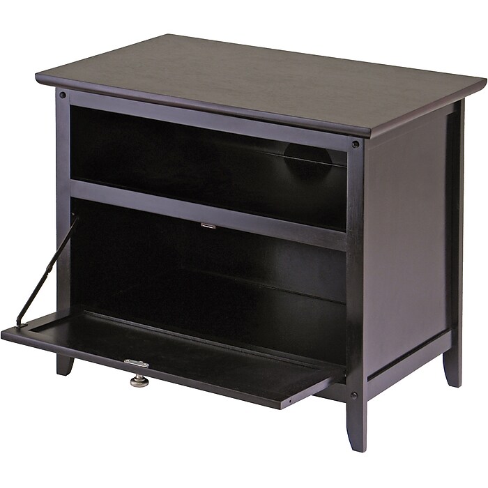 Winsome Zara Wood TV Stand, Dark Espresso (92125) | Staples