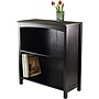 Winsome Terrace Solid/Composite Wood 3-Tier 26" Wide Storage Shelf, Espresso~#|#~s0730769_sc7