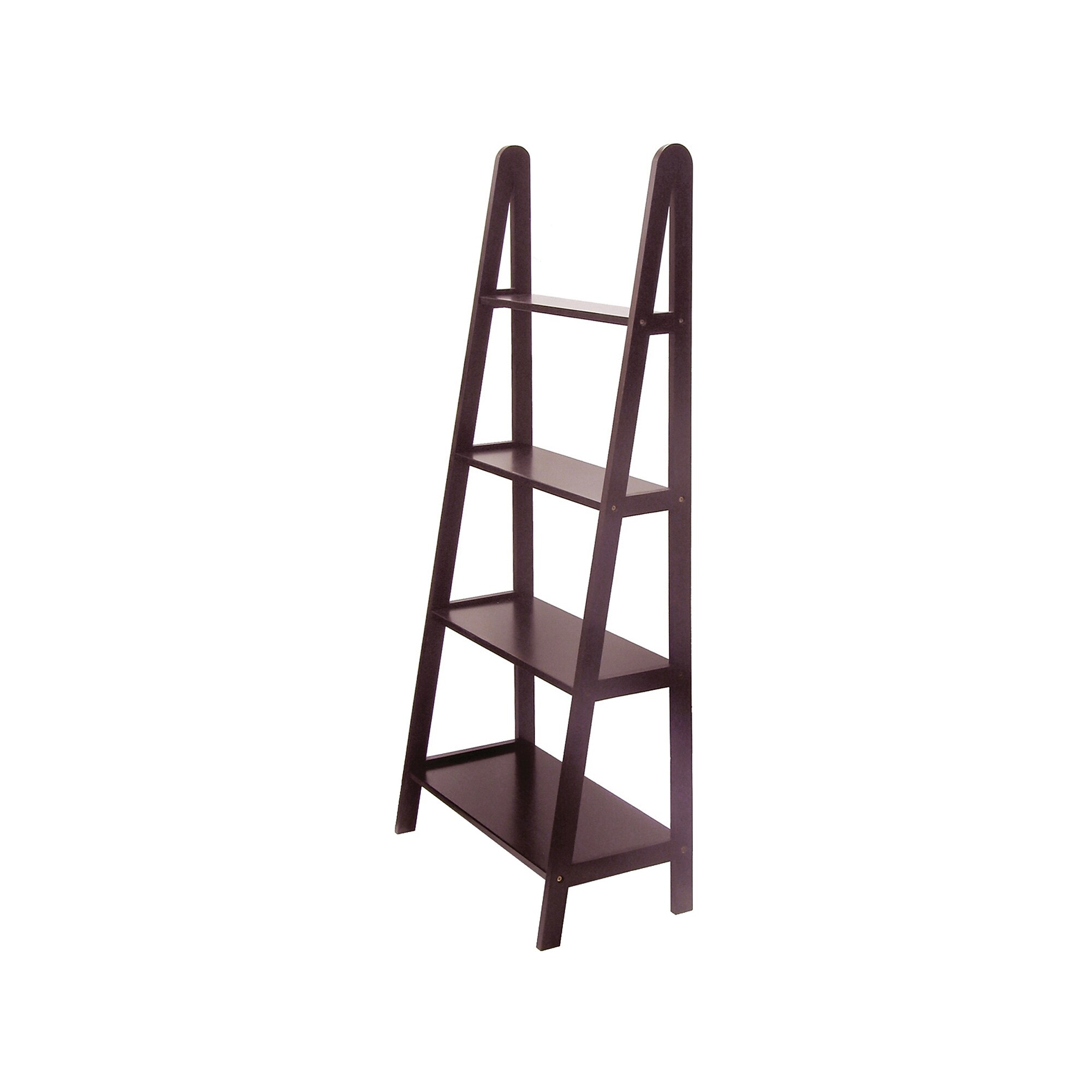 Winsome Beech Wood 4-Tier A-Frame Shelf, Dark Espresso Sansujyuku sansujyuku.com