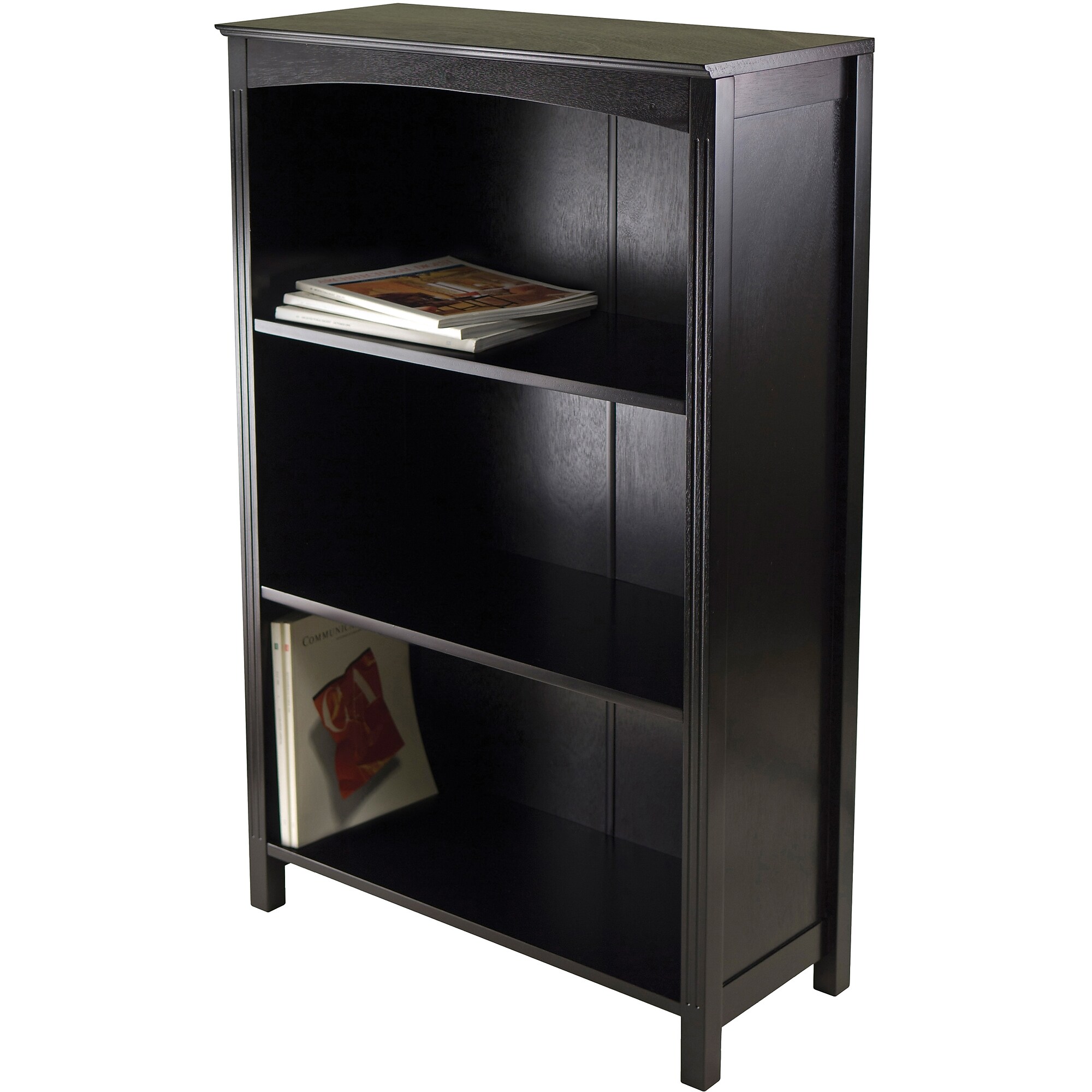 Winsome Terrace Solid/Composite Wood 4-Tier Storage Shelf, Espresso Sansujyuku sansujyuku.com