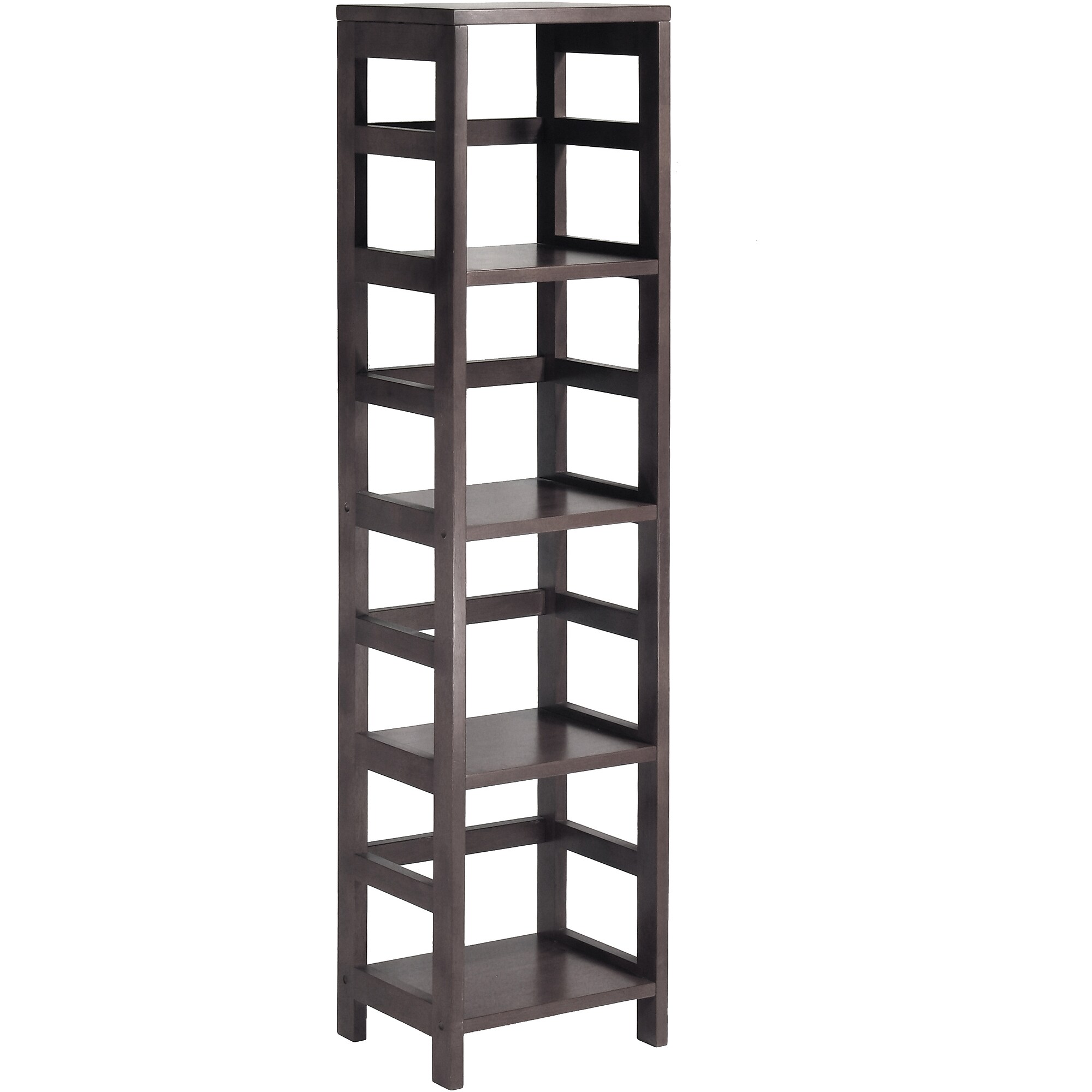 Winsome Leo Beech Wood 4-Tier Shelf, Espresso Sansujyuku sansujyuku.com