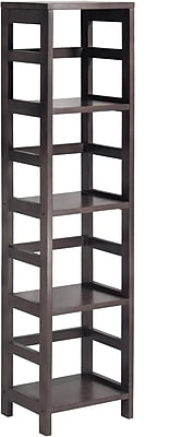 Winsome Leo Beech Wood 4-Tier Shelf, Espresso Sansujyuku sansujyuku.com